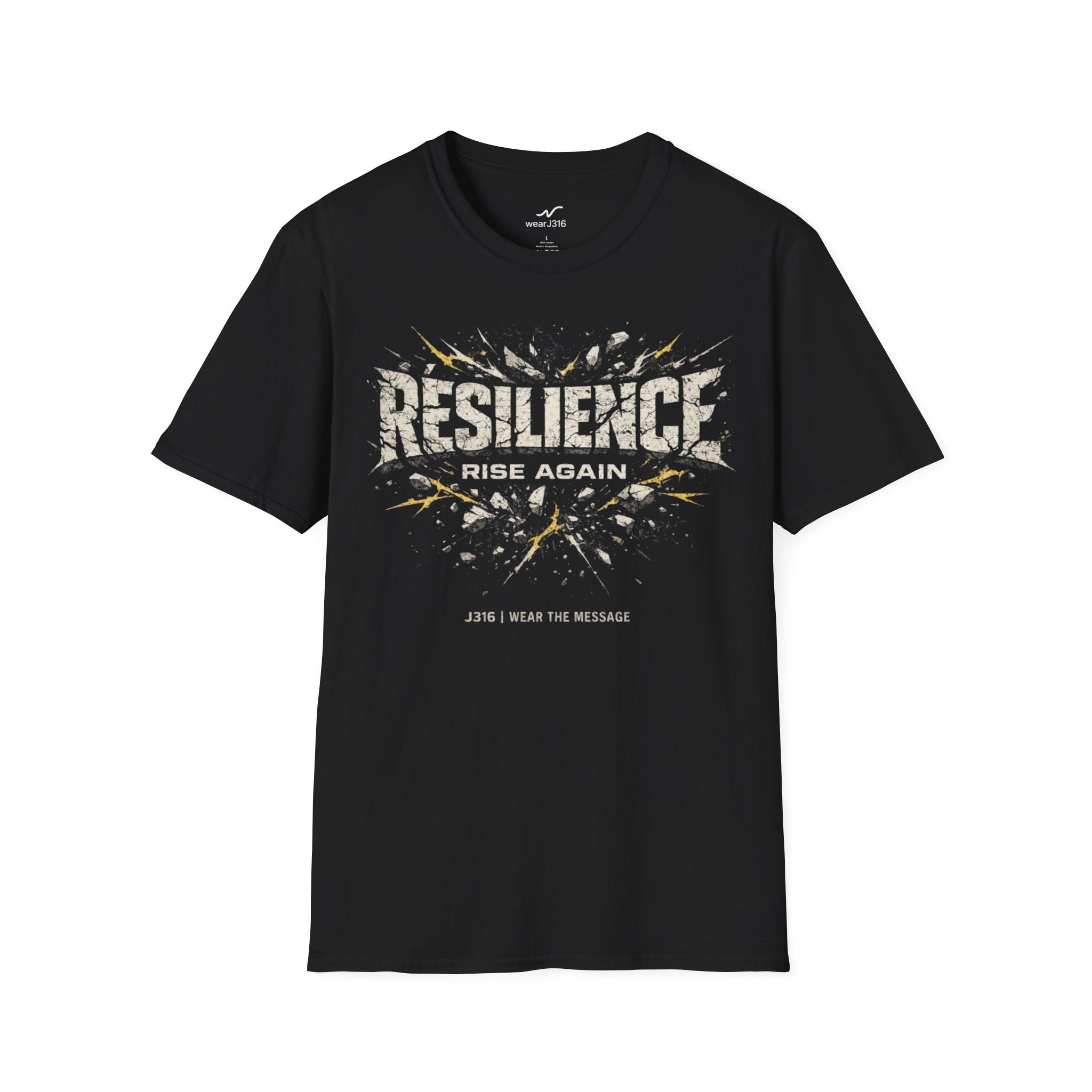 wearJ316 T-shirt Unisexe — Resiliance