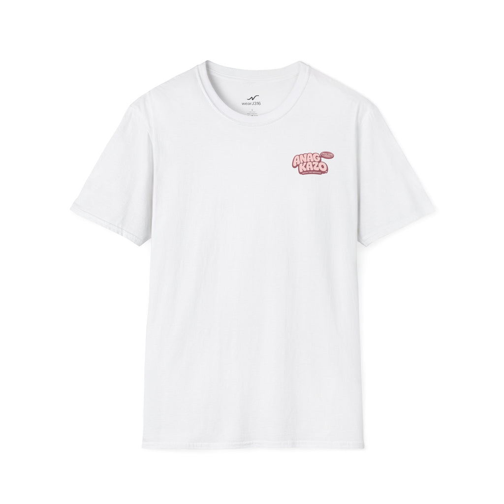 WearJ316 T-shirt Unisexe - Retro Pink ANAGKAZO