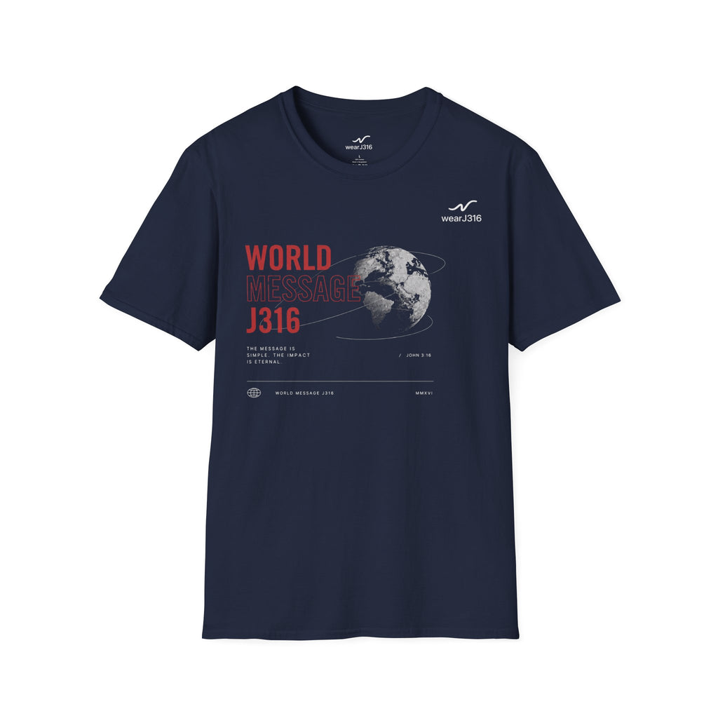 wearJ316 T-Shirt Unisexe — World J316