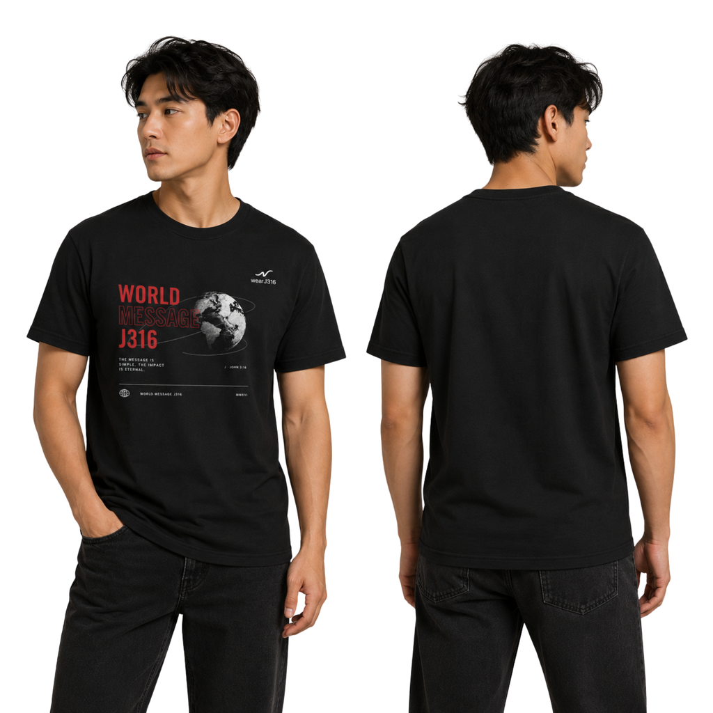 wearJ316 T-Shirt Unisexe — World J316