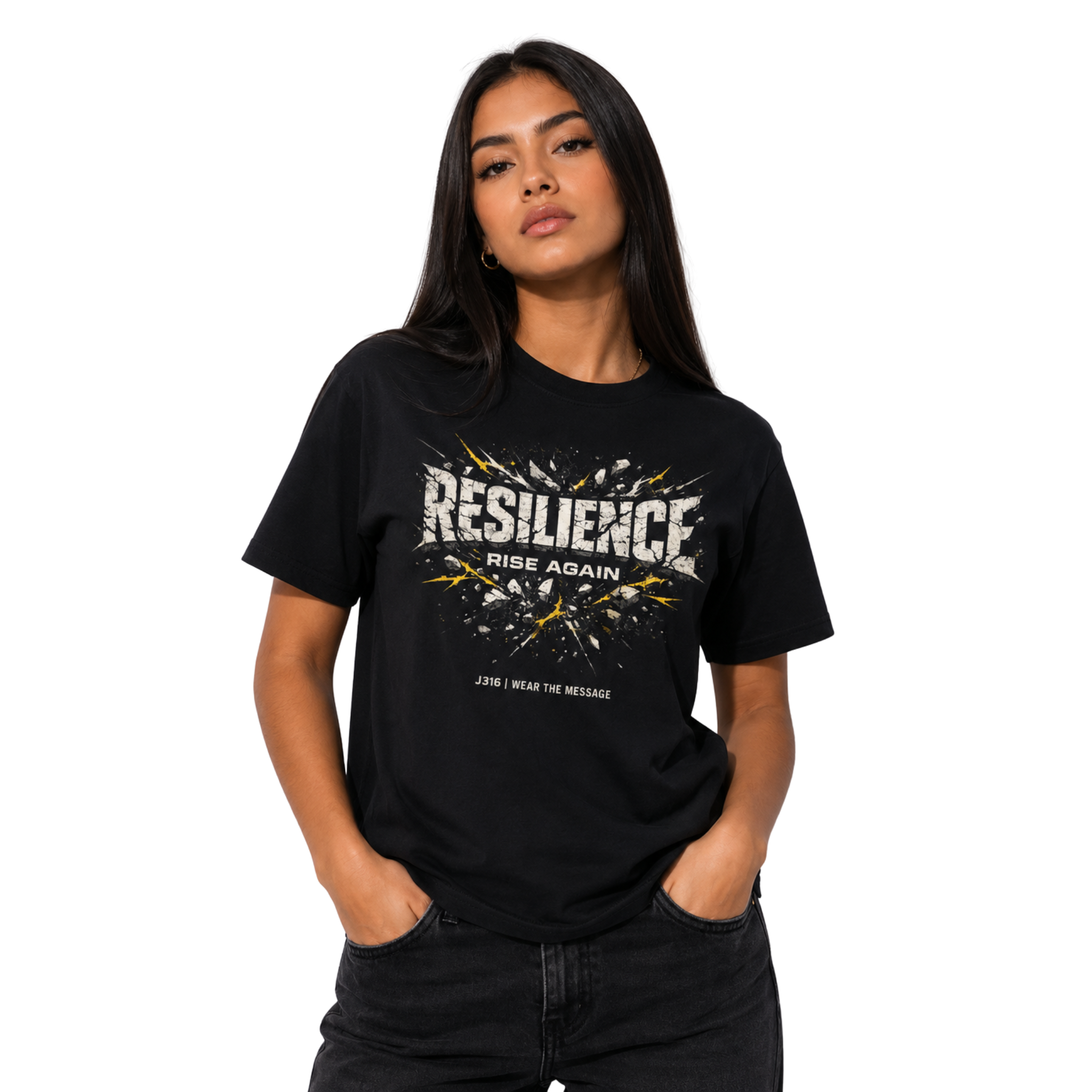 wearJ316 T-shirt Unisexe — Resiliance