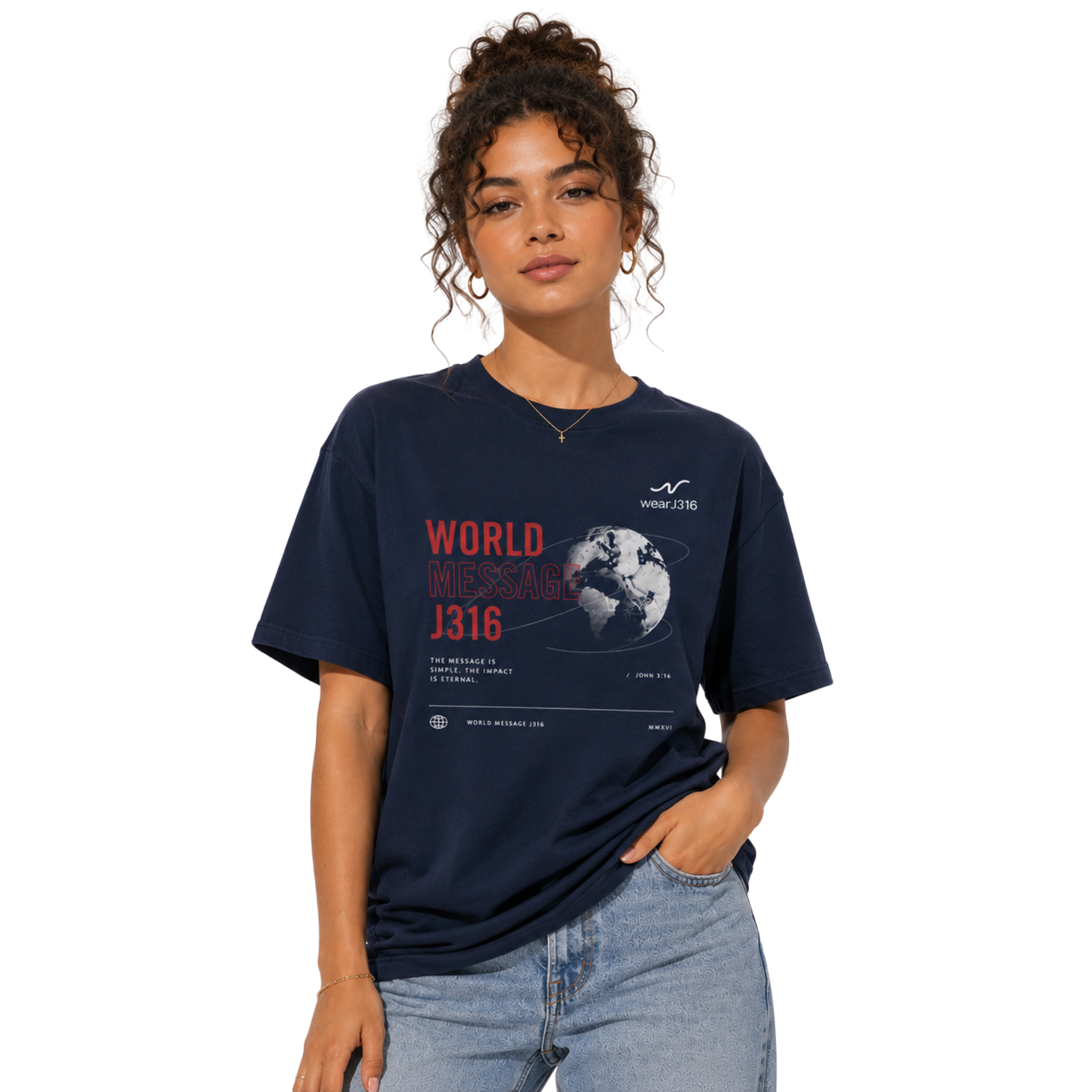 wearJ316 T-Shirt Unisexe — World J316