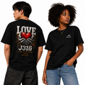 wearJ316 T-Shirt Unisexe - Love