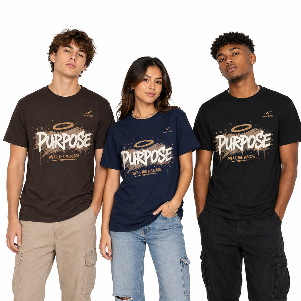 wearJ316 T-Shirt Unisexe — Purpose