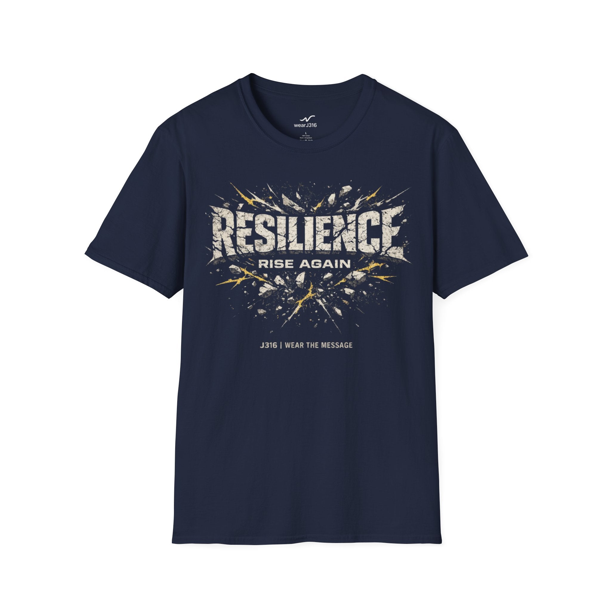 wearJ316 T-shirt Unisexe — Resiliance